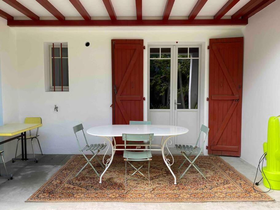 Appartement En Rez De Jardin Сибур Экстерьер фото