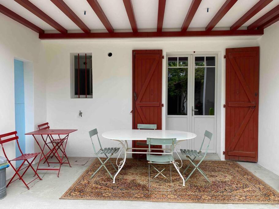 Appartement En Rez De Jardin Сибур Экстерьер фото