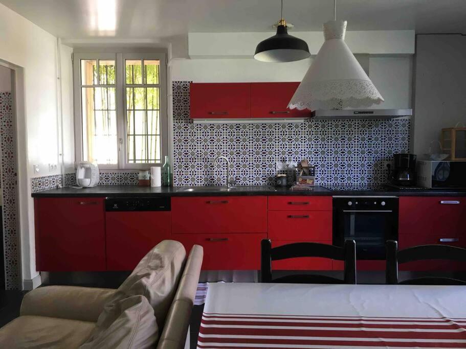 Appartement En Rez De Jardin Сибур Экстерьер фото